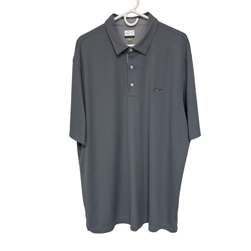 Greg Norman Collection Play Dry Golf Polo Shirt Men’s XXL Gray